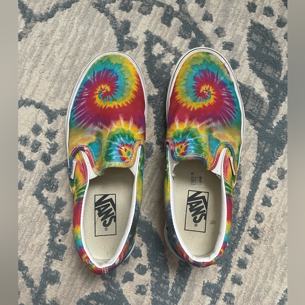Tie-Dye Vans